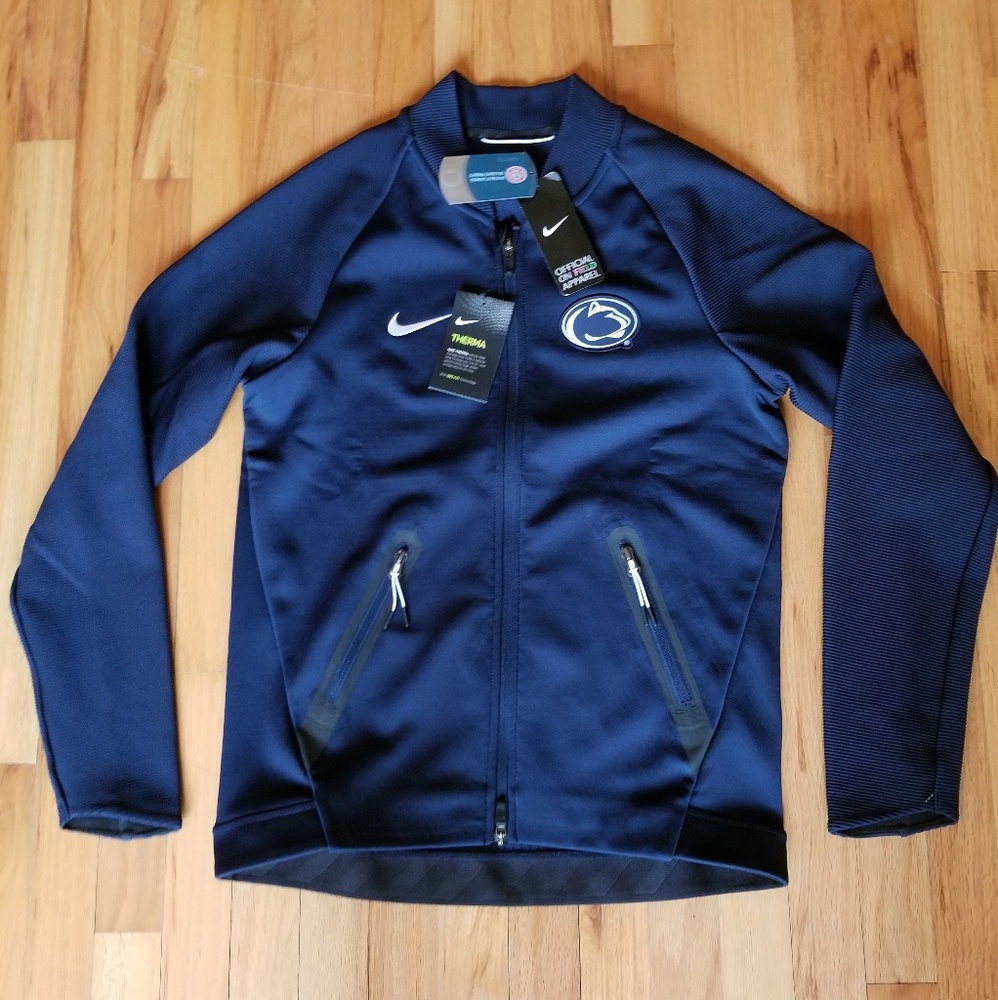 Nike Penn State Team Issued Therma Sideline Jacket